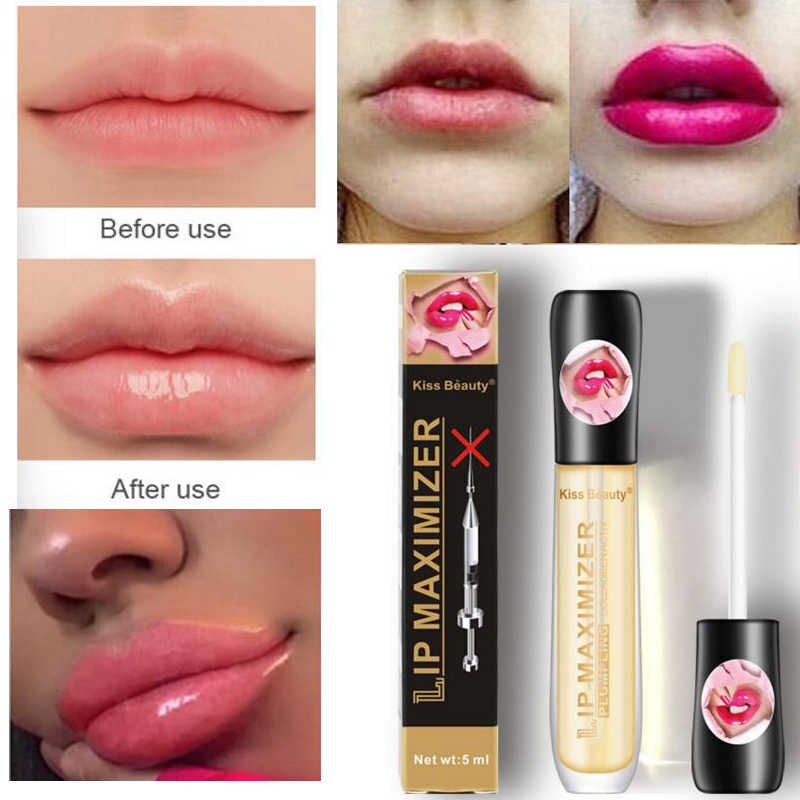 Kiss Beauty Lip Plumper Gloss Oil Moisturizing 