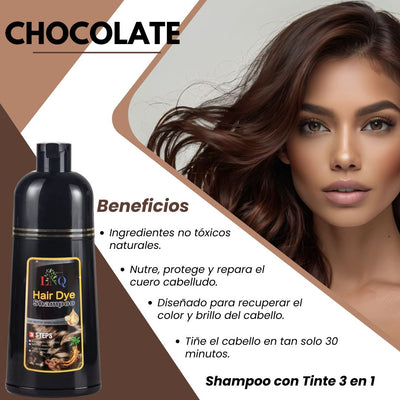 shampoo con tinte natural color chocolate 
