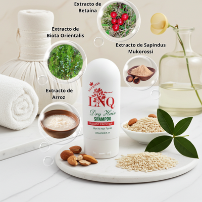 Shampoo en Seco LNQ–Limpieza Rápida y Volumen al Instante