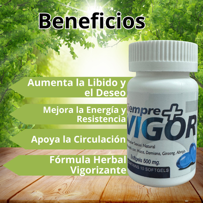 Siempre Vigor – Potenciador Natural para Él y Ella