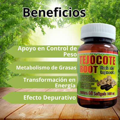 Raíz de Tejocote – Suplemento Tradicional en Softgels (Leer Advertencias)