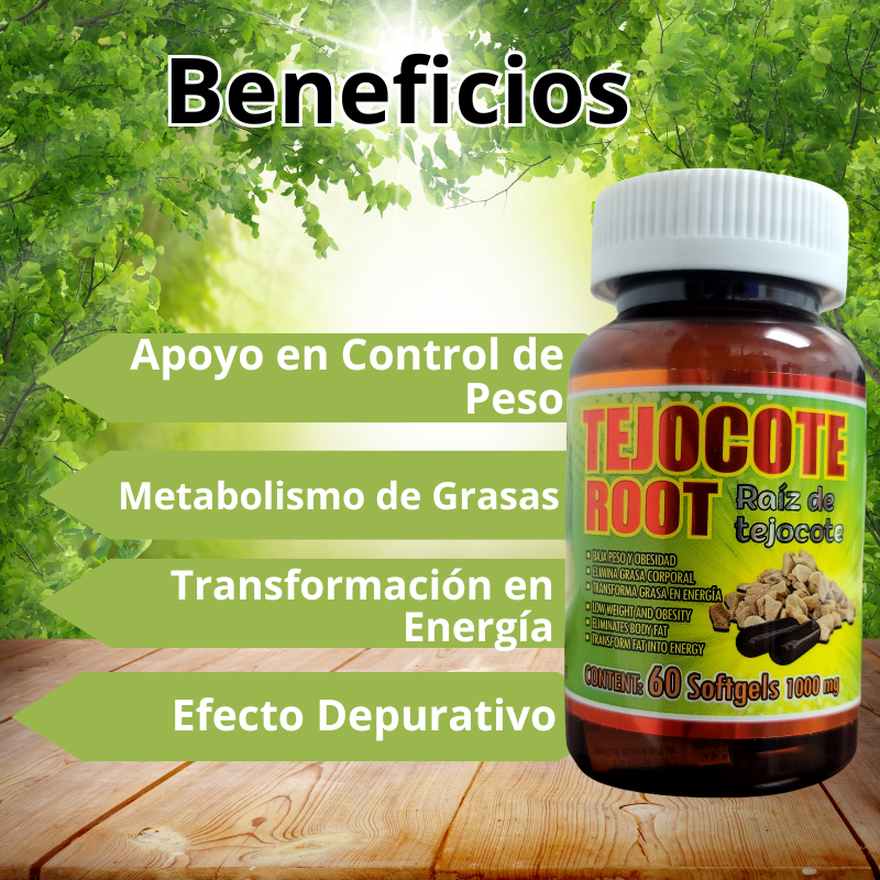 Raíz de Tejocote – Suplemento Tradicional en Softgels (Leer Advertencias)