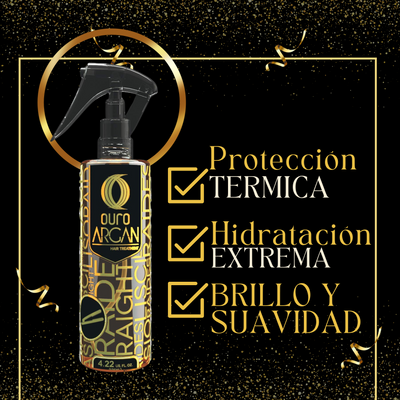 aceite para el cabello de Ouro 