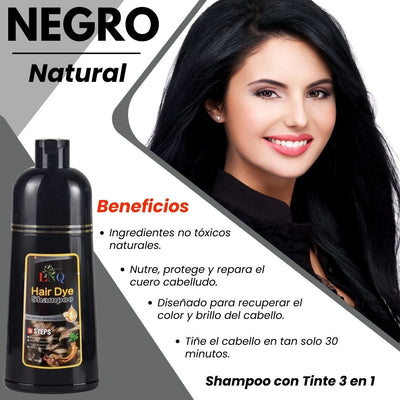 shampoo con tinte color negro