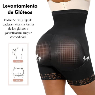 short de compresión femenina