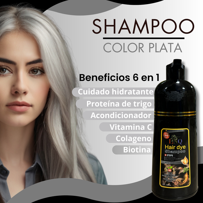 shampoo con tinte con acondicionador 