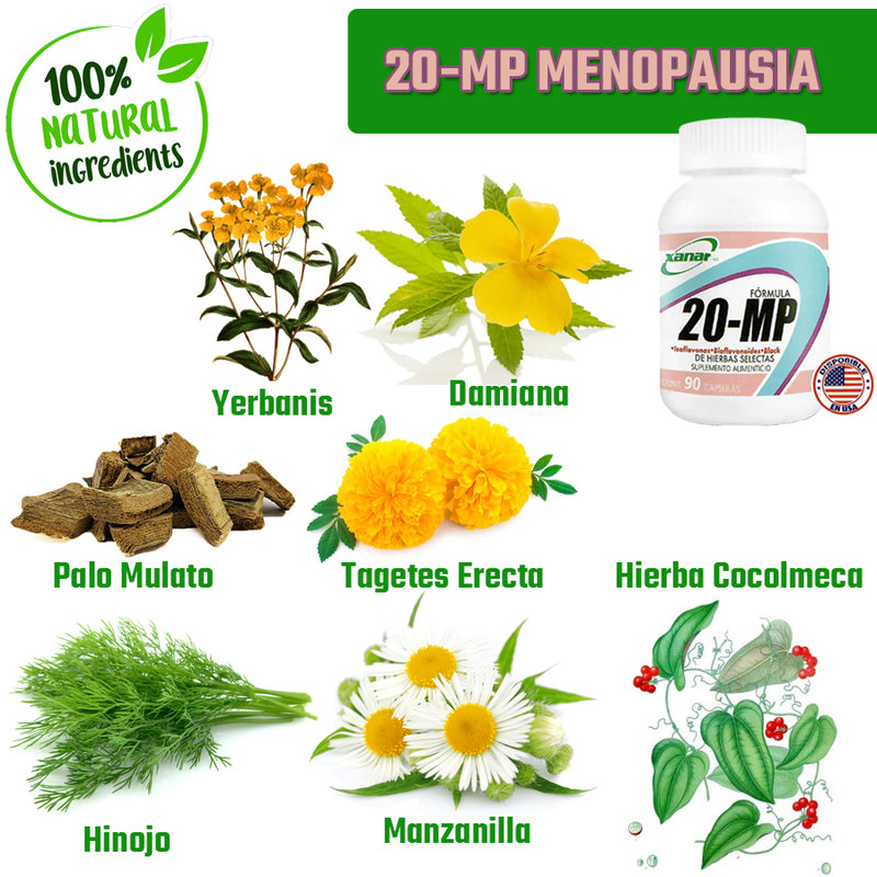 Suplementos naturales para combatir los sofocos en la menopausia