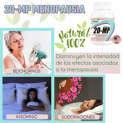 Pastillas naturales para la menopausia