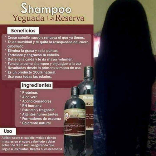 shampoo anticaída natural yeguada la reserva