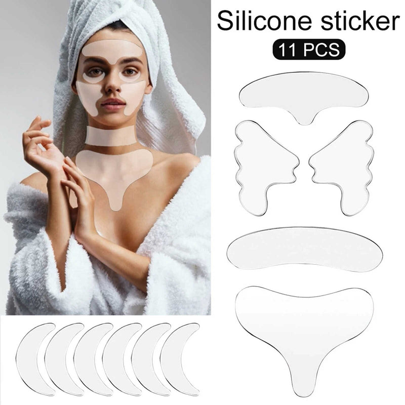 almohadillas de silicona para eliminar lineas de expresion 