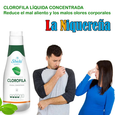 clorofila liquida para eliminar olores fuertes