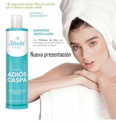 shampoo adios caspa de shelo nabel 