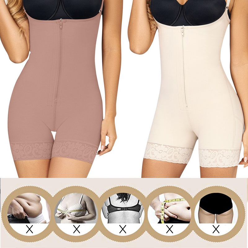 Prenda Modeladora De Cuerpo Completo Para Mujeres: Control De Abdomen Y