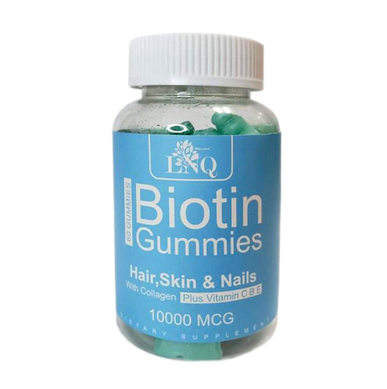 Biotin Gummies hair, skin and nails