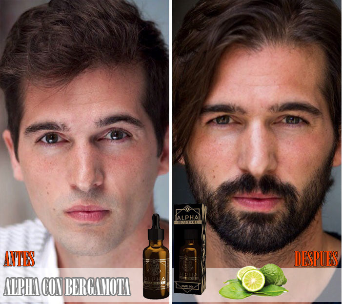 tratamiento para la barba ouro alpha de bergamota