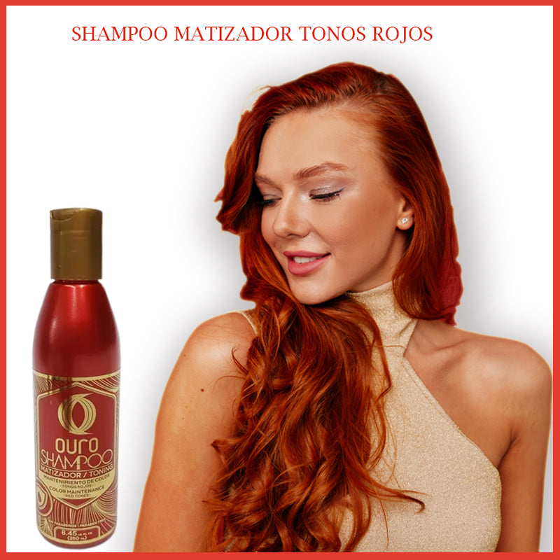 shampoo matizador tonos rojos 