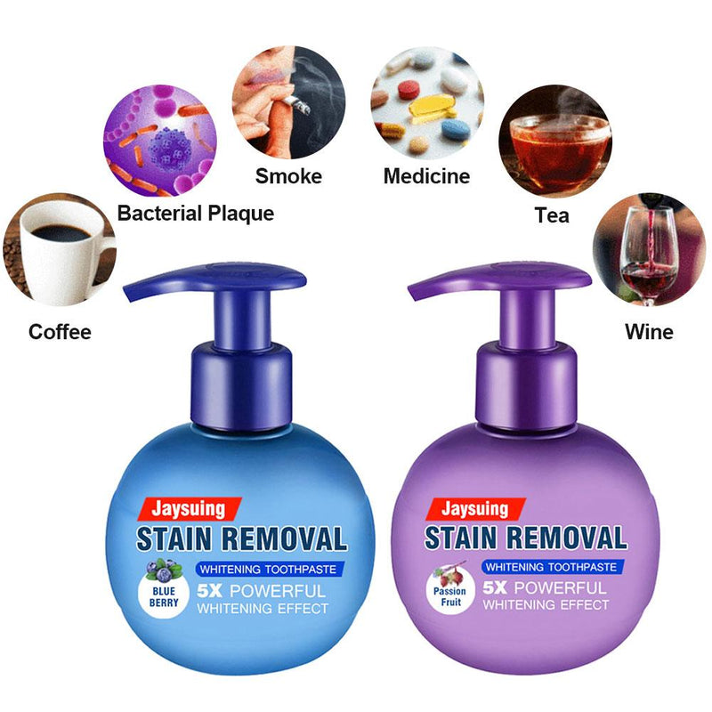 intensive stain removal whitening toothpaste