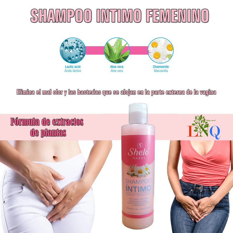 shampoo anti olor vaginal íntimo de shelo nabel 