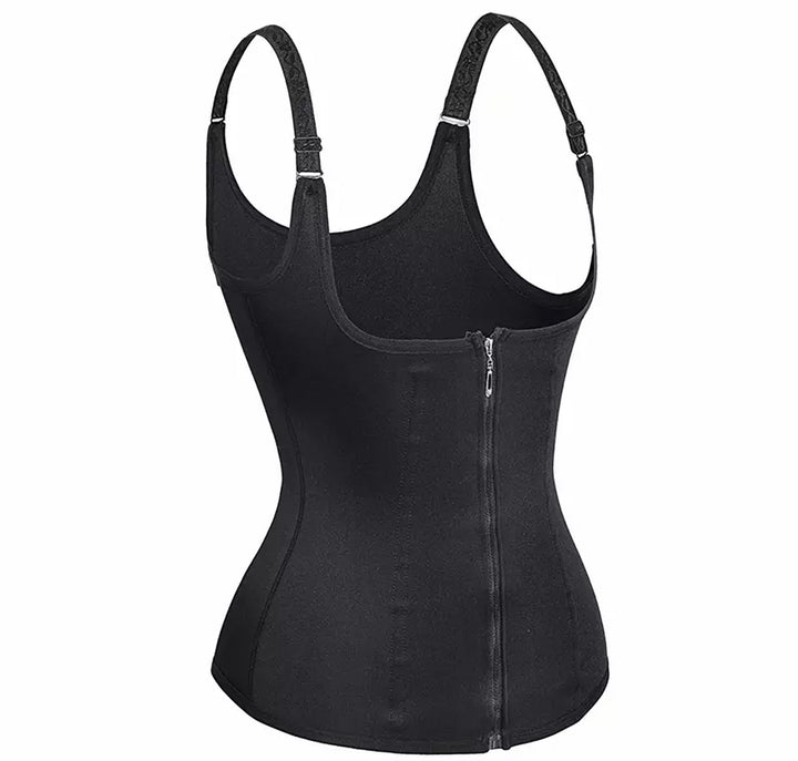 Fajas Colombianas De Alta Compresión Chaleco Moldeador De Látex